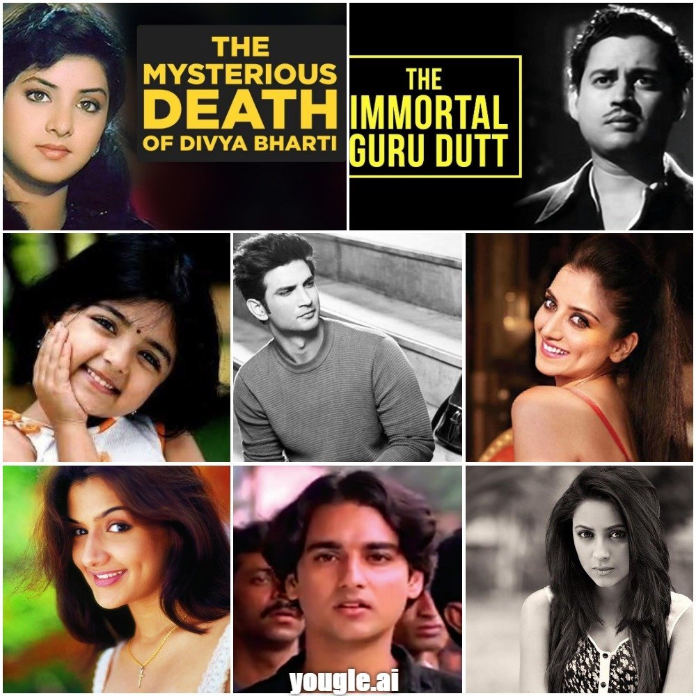 Bollywood Actors who died early Collage