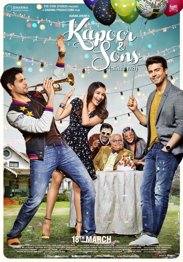 best bollywood family movies kapoor and sons