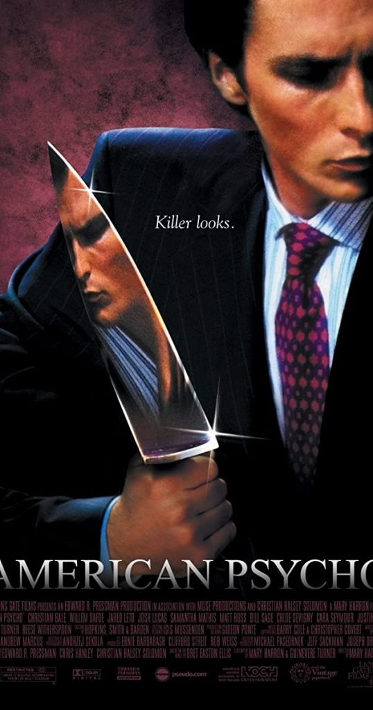 list of ten best thriller movies of all time american psycho