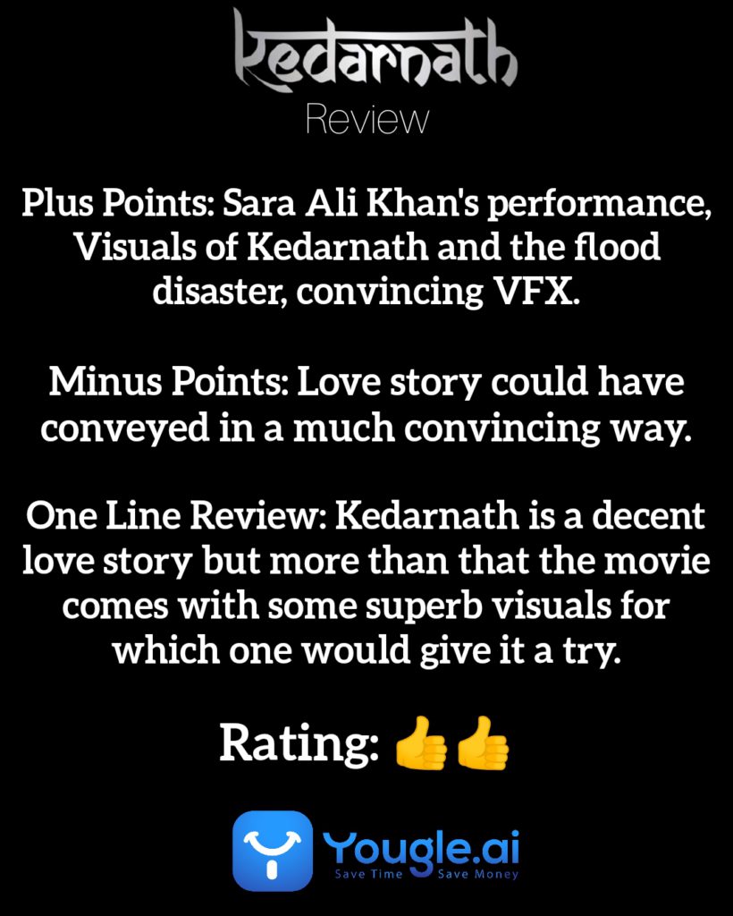 Kedarnath movie review