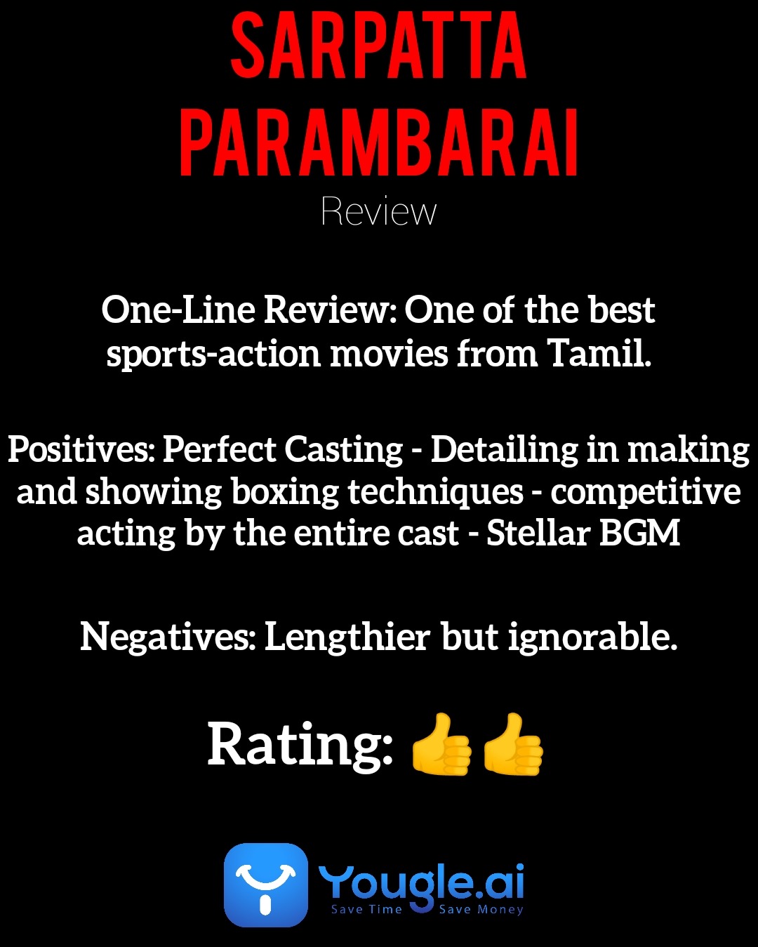 Sarpatta Parambarai Review