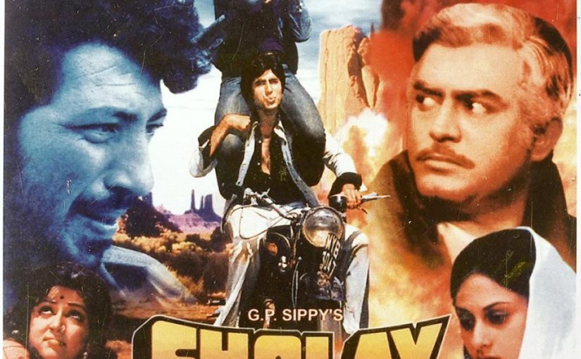 Sholay Movie Poster