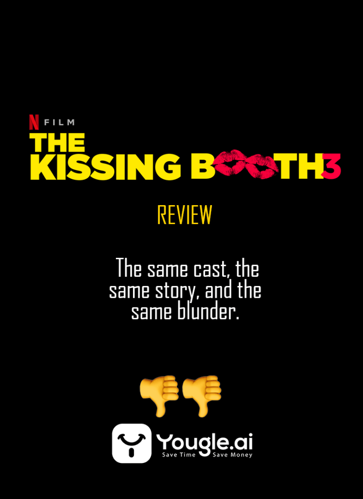 the kissing booth 3 book summary