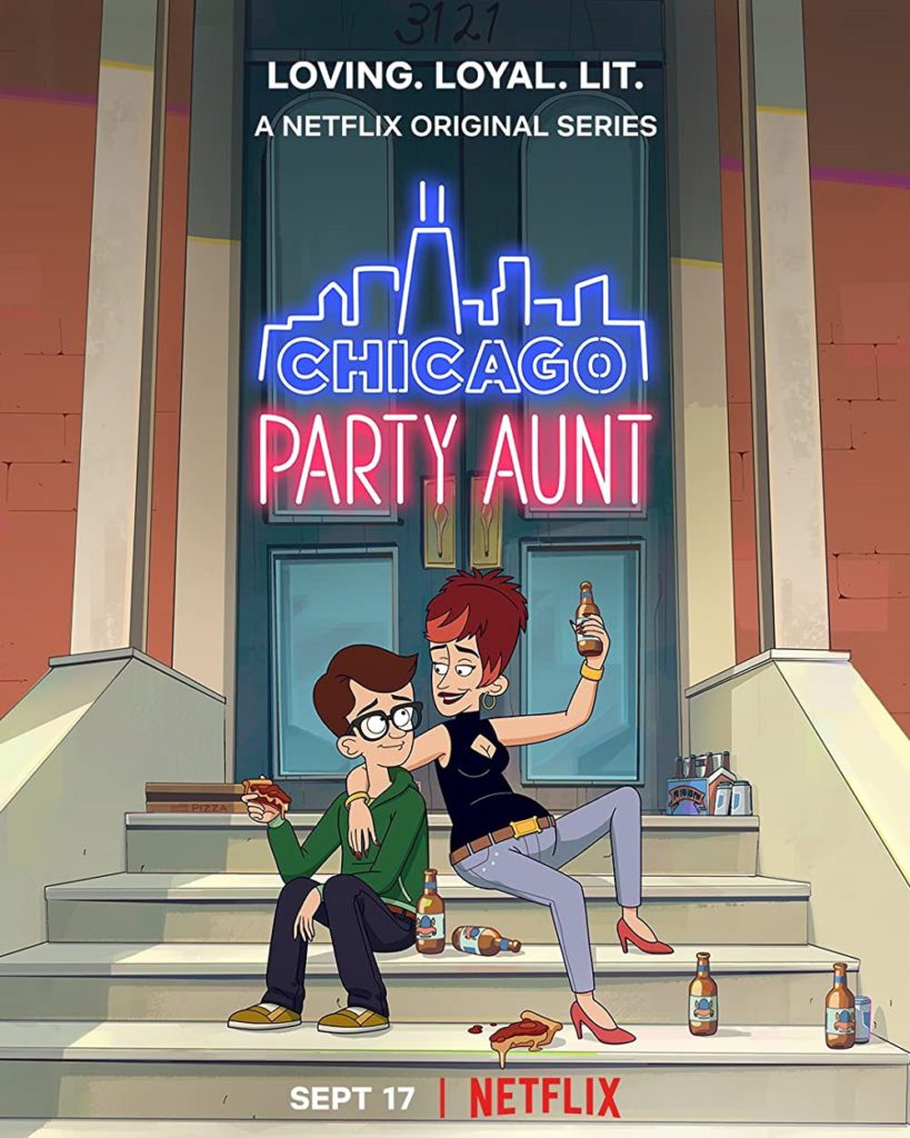 Chicago Party Aunt Netflix Series 2021 Poster