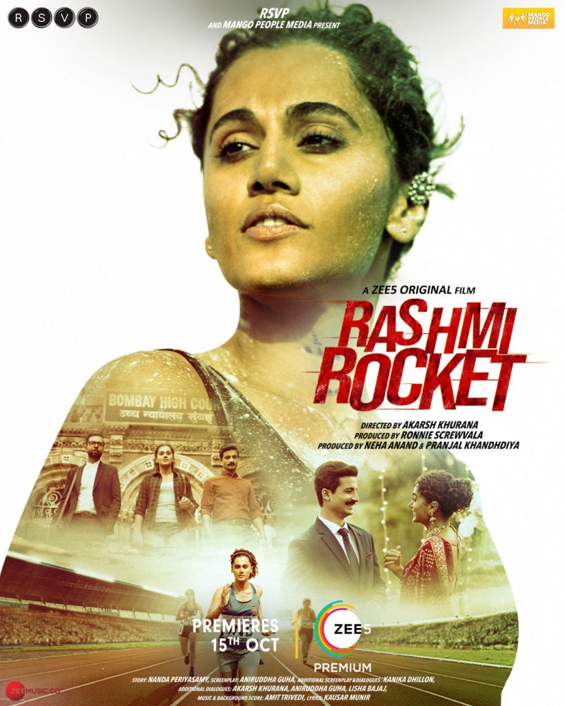 Rashmi Rocket 2021 movie poster