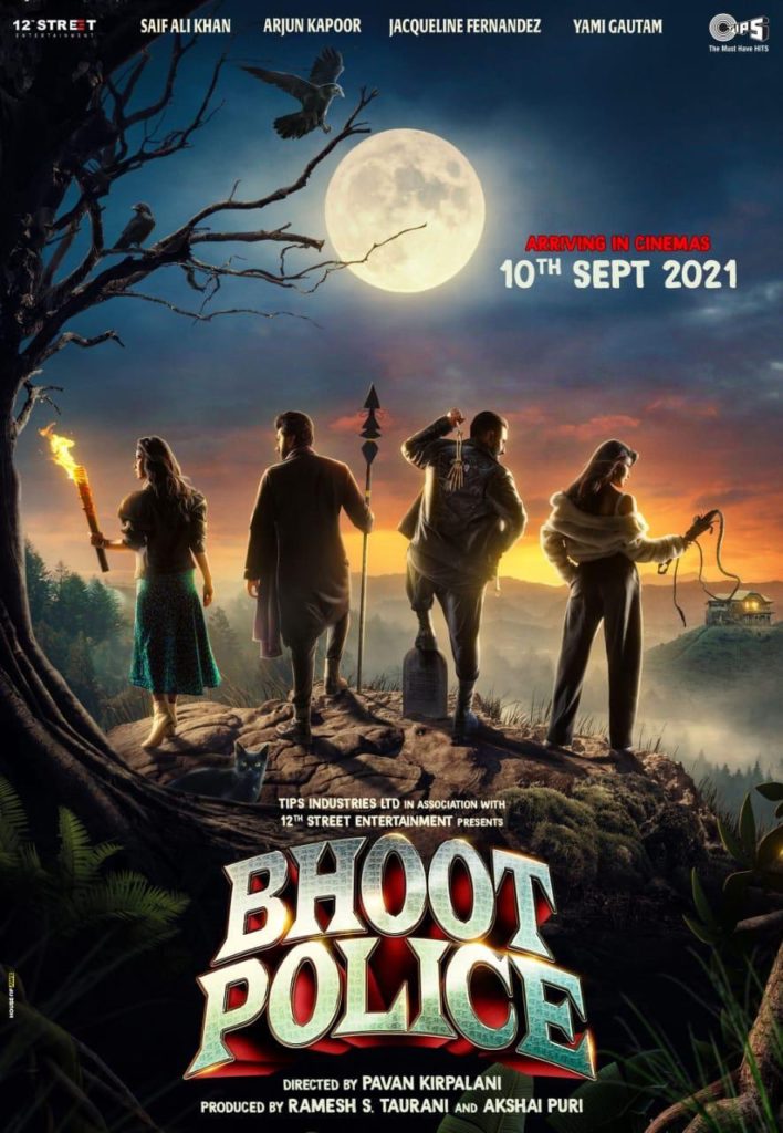 bhoot police movie 2021 poster