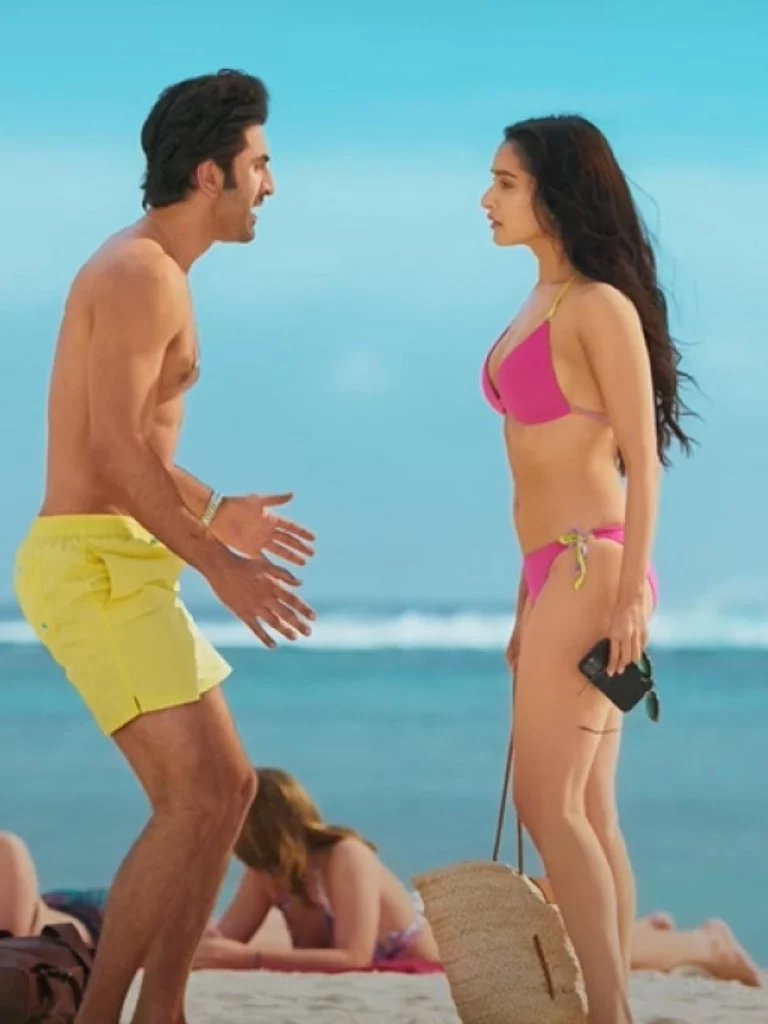 shraddha kapoor dons bikini in tu jhoothi main makkar see photos 167447160110 three four
